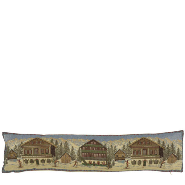 Zugluftstopper Chalet, Berghütten, 20x90cm, Gobelin, Mars &amp; More