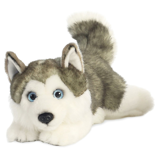 Plüsch Husky liegend, Miyoni Serie, 28cm, Aurora World