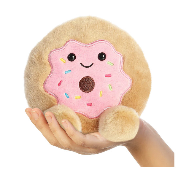 Plüsch Donat Claire, rosa-hellbraun, Palm Pals, 13cm, Aurora World