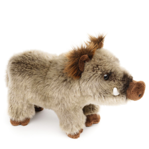 Plüschtier Wildschwein, braun, 20cm, Uni Toys