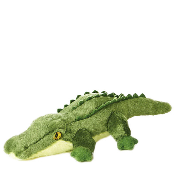 Plüsch Krokodil, Alligator grün, Mini Flopsies, 20cm, Aurora World