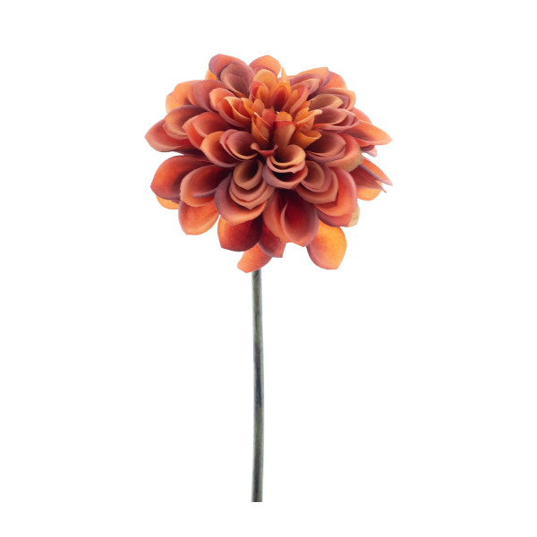 Kunstpflanze Dahlie, runde Blütenblätter, rot, 30cm, Pick, Nova Nature