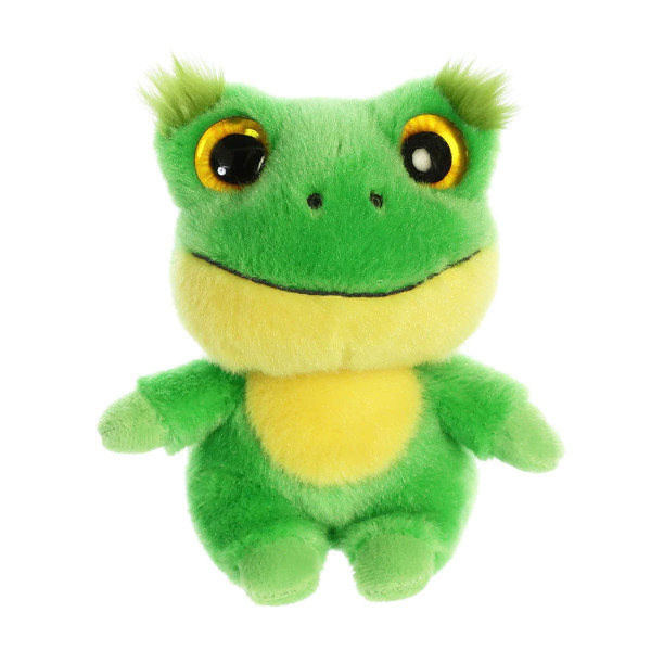 Plüsch Frosch Acha, YooHoo, grün, 15cm, Aurora World